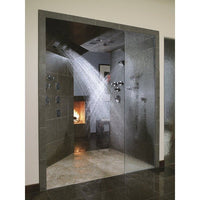 Modern Solid Brass 34-nozzle Square Body Spray Jets Shower - Cascada Showers