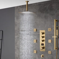 Volterra 10" Thermostatic Digital Shower System by Cascada Showers - Cascada Showers