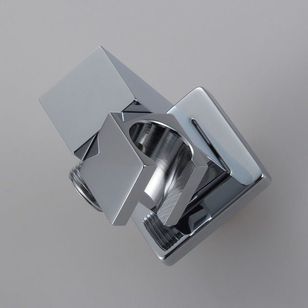 Wall Mount Handheld Showerhead Holder - Cascada Showers Cascada Wall Mount Shower Head Holder for Bathroom with 360 Degrees Adjustable Bracket for Handheld Showerhead